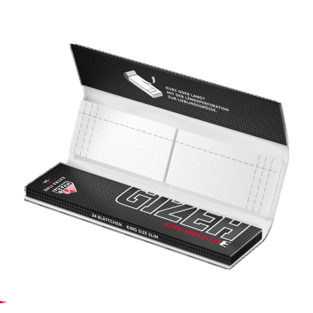Gizeh Black® King Size Slim + Tips